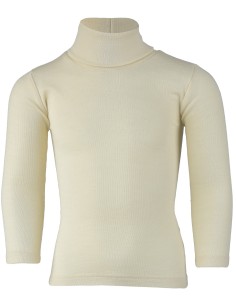 Maglia collo alto termica per bambini in lana e seta - Engel - Lizè Na