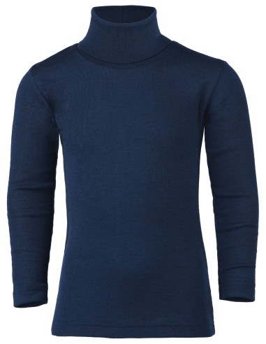 Maglia collo alto termica per bambini in lana e seta - Engel - Lizè Na