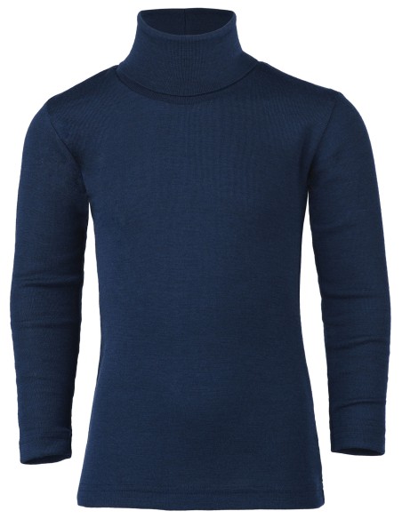 Maglia collo alto termica per bambini in lana e seta - Engel - Lizè Na