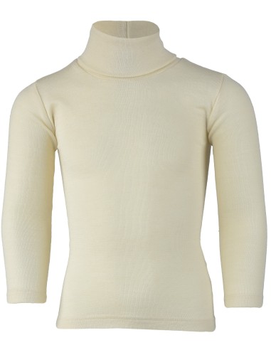 Maglia collo alto termica per bambini in lana e seta - Engel - Lizè Na
