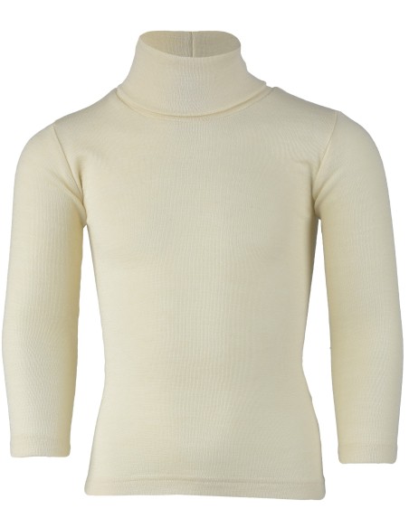 Maglia collo alto termica per bambini in lana e seta - Engel - Lizè Na
