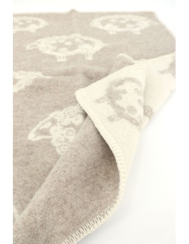 COPERTINA NEONATO IN 100% LANA MERINO 70x90 CM...