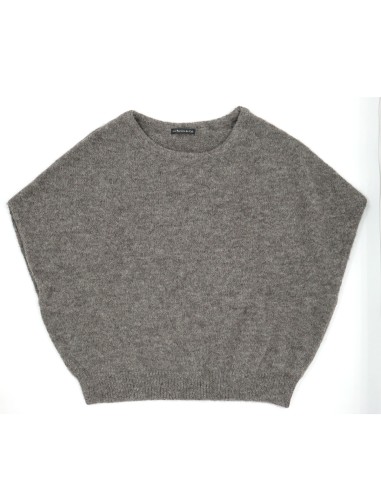 PULL SMANICATO IN 100% BABY ALPACA "AUBE"