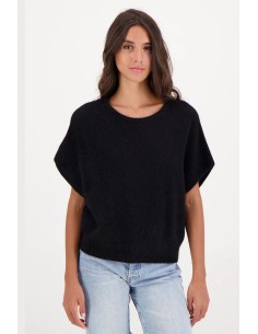 PULL SMANICATO IN 100% BABY ALPACA "AUBE" 2