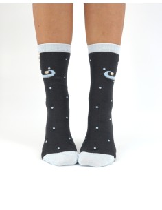 CALZINI IN BAMBU' "ELFO" - ANTRACITE 2