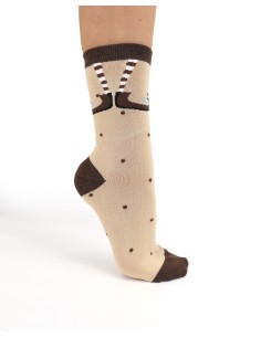 CALZINI IN BAMBU' "ELFO" - BEIGE