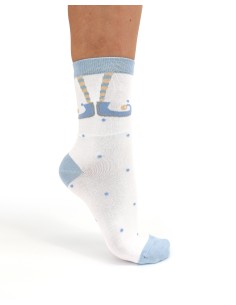 CALZINI IN BAMBU' "ELFO" - BIANCO