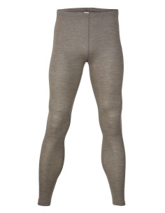 LEGGINGS UOMO IN LANA-SETA - NOCE
