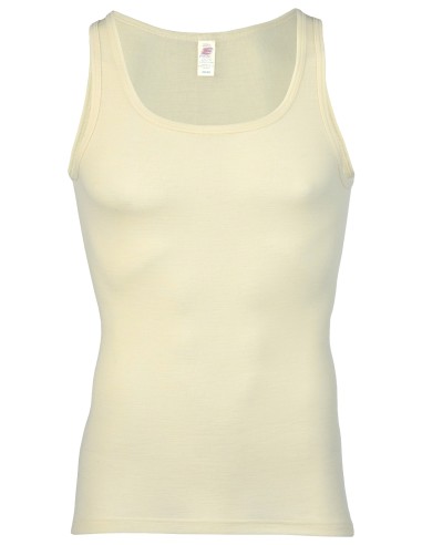 CANOTTA UOMO IN LANA-SETA