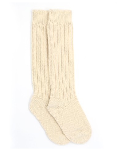 CALZINO LUNGO IN 100% LANA A TRICOT GROSSO "EXTRA"