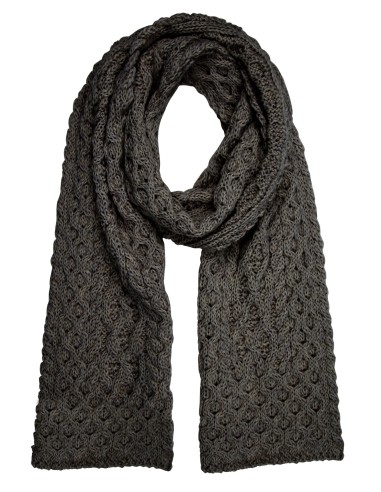 SCIARPA  IN LANA IRLANDESE "ARAN"