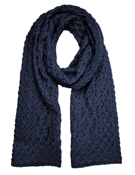 SCIARPA  IN LANA IRLANDESE "ARAN"