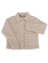 GIACCA DONNA IN PILE DI LANA MERINO CORTA
