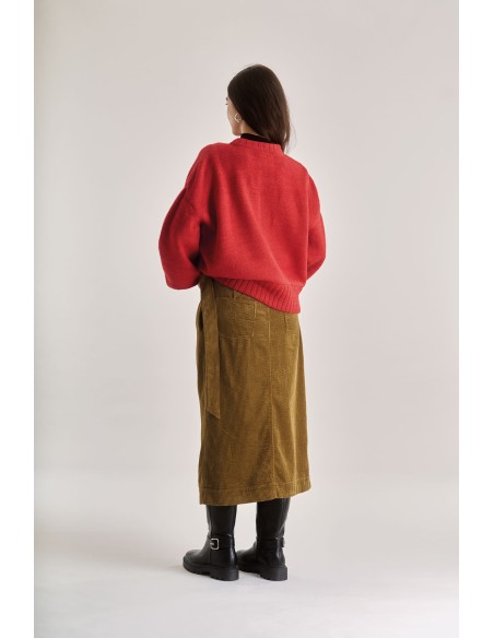 MAGLIONE DONNA IN LANA D'AGNELLO "PALOMA"