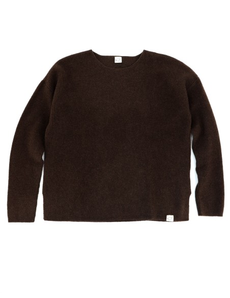 MAGLIONE DONNA SQUADRATO IN 100% LANA DI YAK