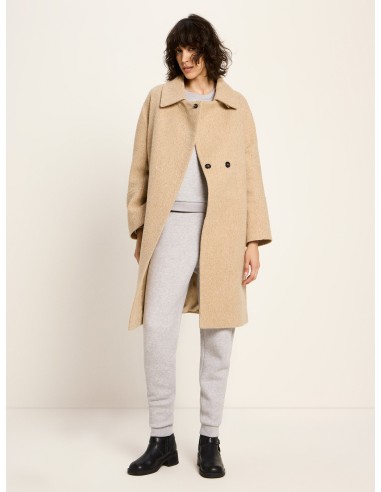 CAPPOTTO DONNA IN PURA LANA VERGINE CON CINTURA