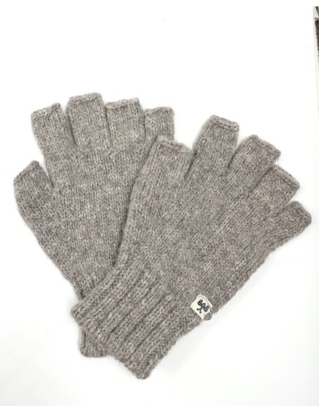 GUANTI SENZA DITA  IN 100% BABY ALPACA