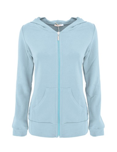 FELPA IN BAMBU' SLIM CON CAPPUCCIO