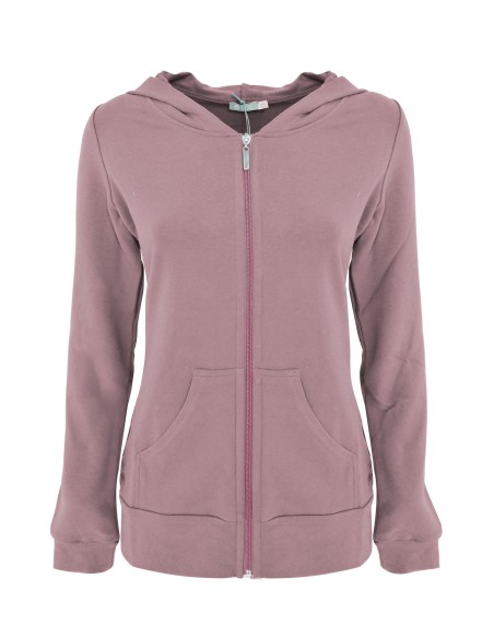 FELPA IN BAMBU' SLIM CON CAPPUCCIO