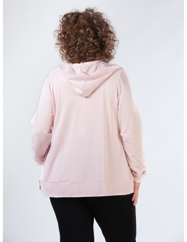 FELPA IN BAMBU' SLIM CON CAPPUCCIO