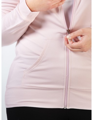 FELPA IN BAMBU' SLIM CON CAPPUCCIO