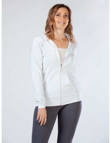 FELPA IN BAMBU' SLIM CON CAPPUCCIO