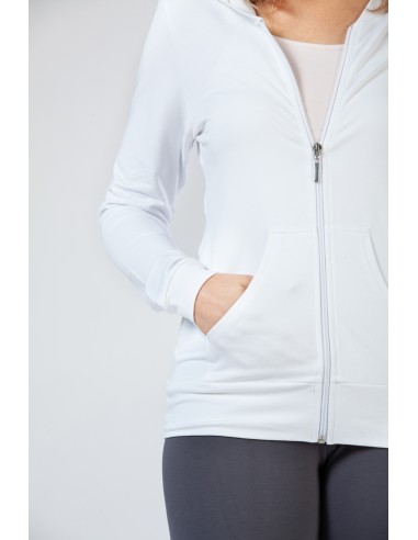 FELPA IN BAMBU' SLIM CON CAPPUCCIO