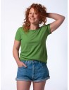 T-SHIRT DONNA GIROCOLLO IN CANAPA