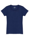 T-SHIRT DONNA GIROCOLLO IN CANAPA