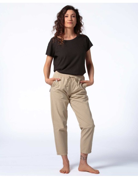 T-SHIRT RAGLAN DONNA IN CANAPA