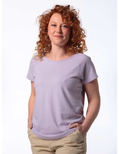 T-SHIRT RAGLAN DONNA IN CANAPA
