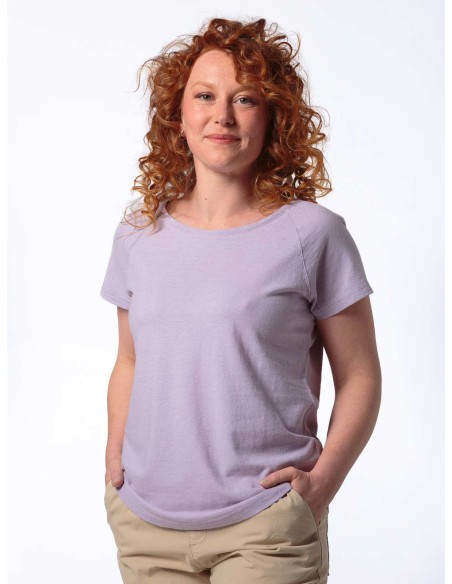 T-SHIRT RAGLAN DONNA IN CANAPA