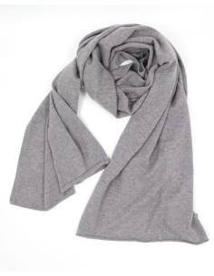 STOLA UNISEX IN 100% CASHMERE 180*50 cm - SASSO