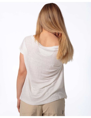 T-SHIRT DONNA AMPIA IN 100% CANAPA