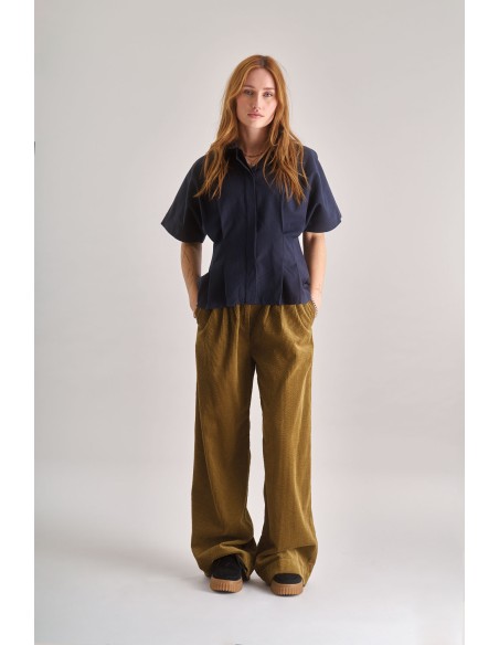 TOP IN COTONE BIOLOGICO E LYOCELL "AMALIE"