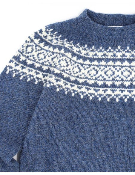 MAGLIONE UOMO SCOZZESE IN LANA D'AGNELLO "YOKE"