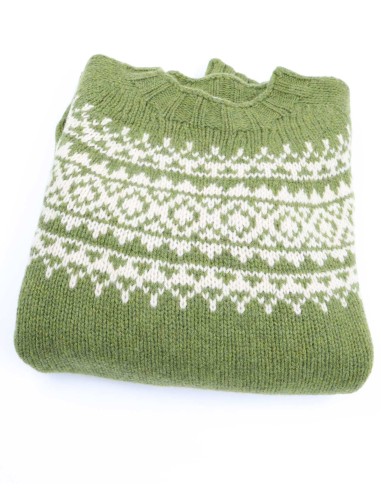 MAGLIONE UOMO SCOZZESE IN LANA D'AGNELLO "YOKE"