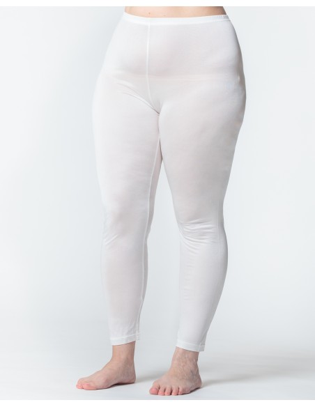 LEGGINGS DONNA IN PURA SETA