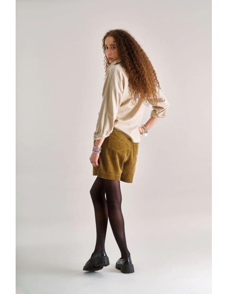 CAMICIA DONNA  IN COTONE BIOLOGICO GOST "HANAKO"