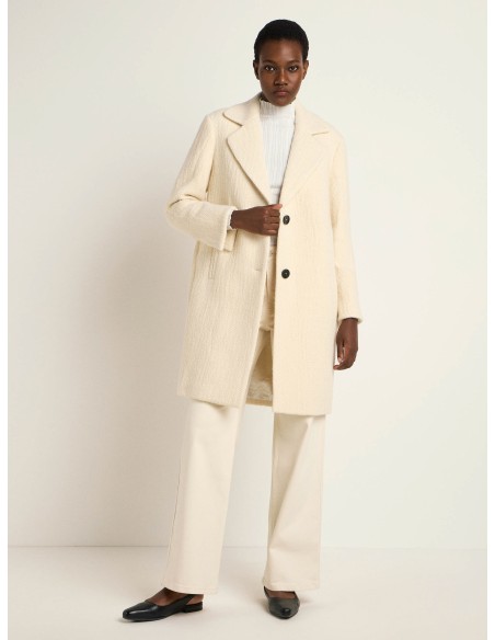 CAPPOTTO DONNA  IN LANA E ALPACA 