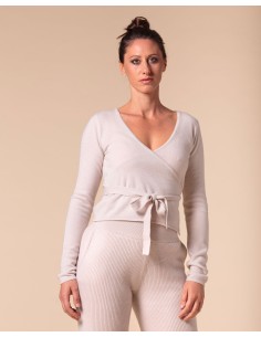 SCALDACUORE IN 100% CASHMERE "ANGELICA" - AZZURRO 2