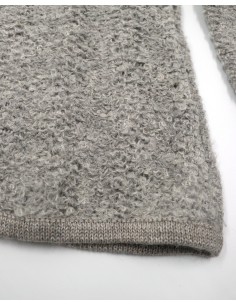 MAGLIONE DONNA GIROCOLLO IN  BABY ALPACA, SETA E LINO... 2