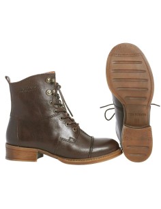 STIVALETTO IN PELLE NATURALE "PANDORA" - MARRONE 2