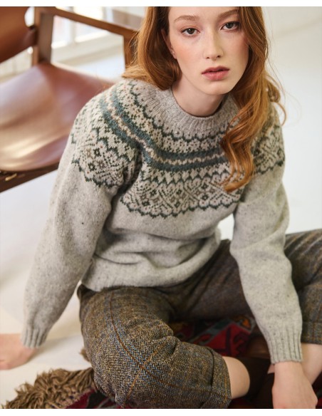 MAGLIONE SCOZZESE DONNA "HARRIS"