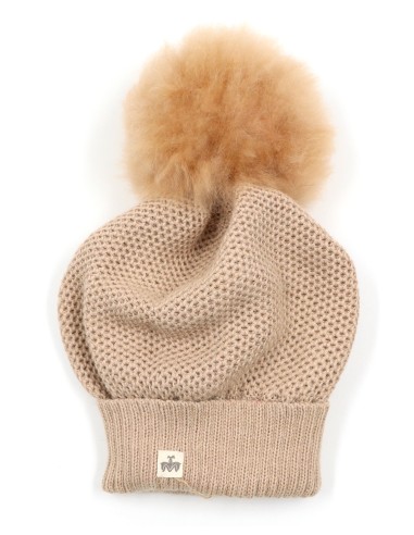 BERRETTO IN 100%  BABY ALPACA  "PON PON"