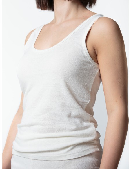 CANOTTA DONNA IN SETA BURETTA