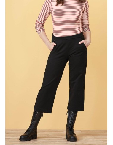 PANTALONE A PALAZZO 7/8 IN COTONE BIOLOGICO