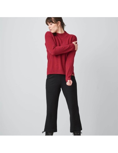 PANTALONE A PALAZZO 7/8 IN COTONE BIOLOGICO