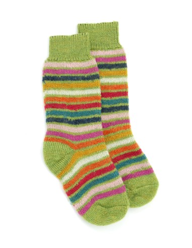 CALZINI BIMBI 100% LANA "ARCOBALENO"