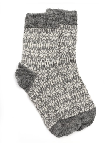 CALZINO NORVEGESE  IN 100% LANA A TRICOT KIDS